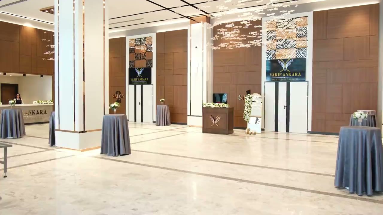 Fuaye ve karşılama alanı — Vakıf Ankara Kongre Merkezi